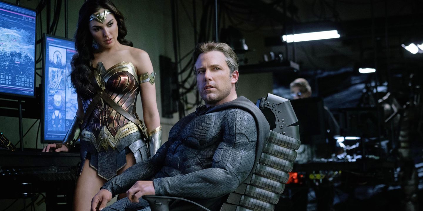 Ben Affleck og Gal Gadot som Batman og Wonder Woman i Justice League