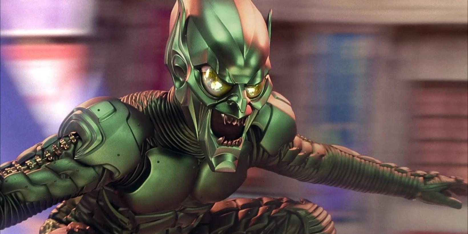 Willem Dafoe som Green Goblin i "Spider-Man"