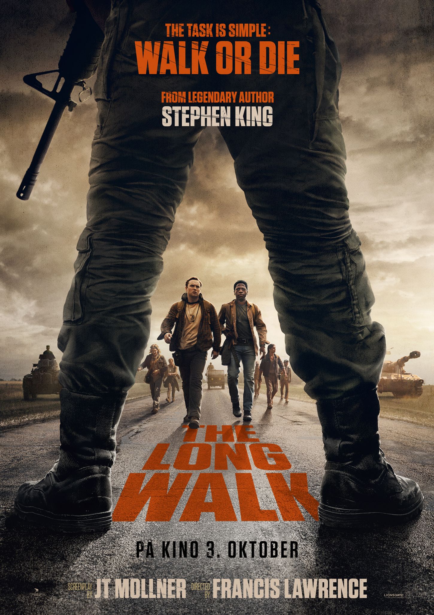 Plakat for 'The Long Walk'