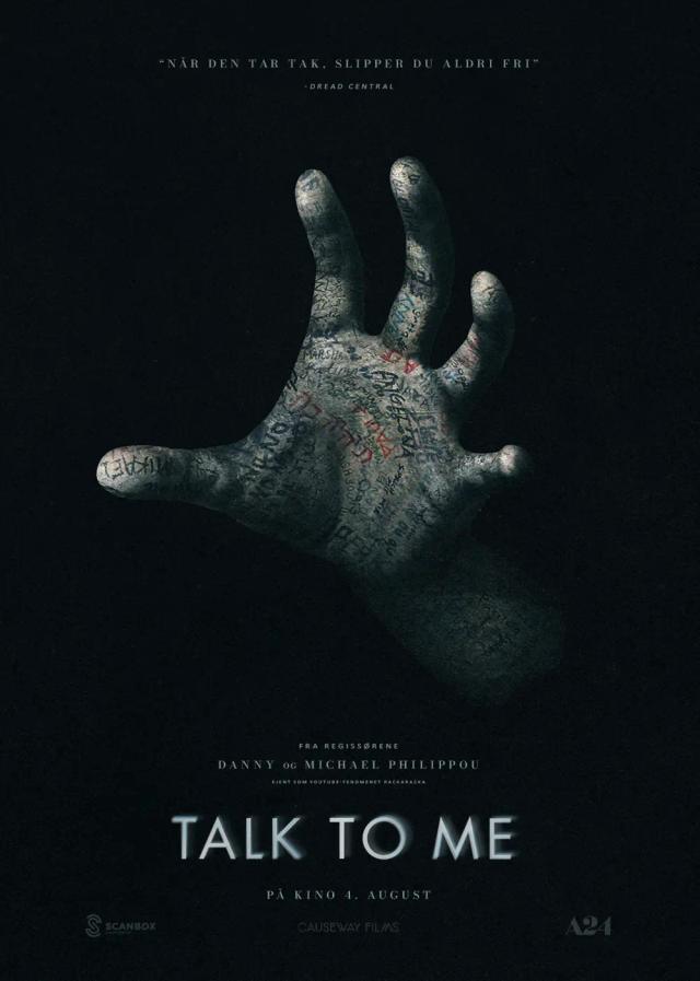 Plakat for 'Talk to Me'
