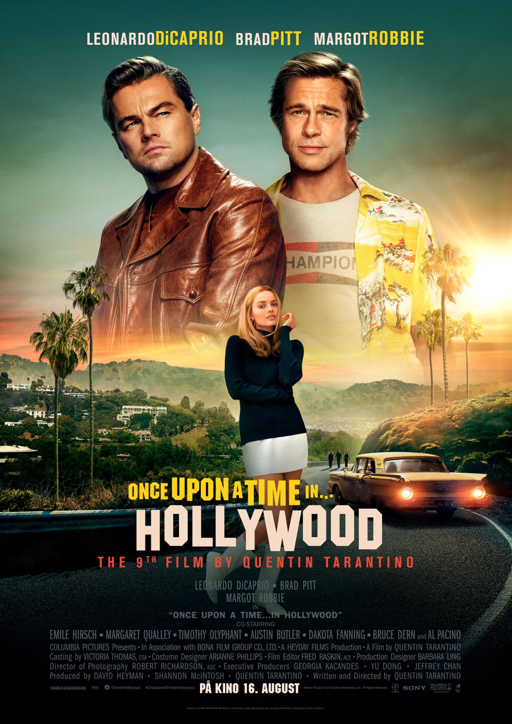 Plakat for 'Once Upon a Time... In Hollywood'