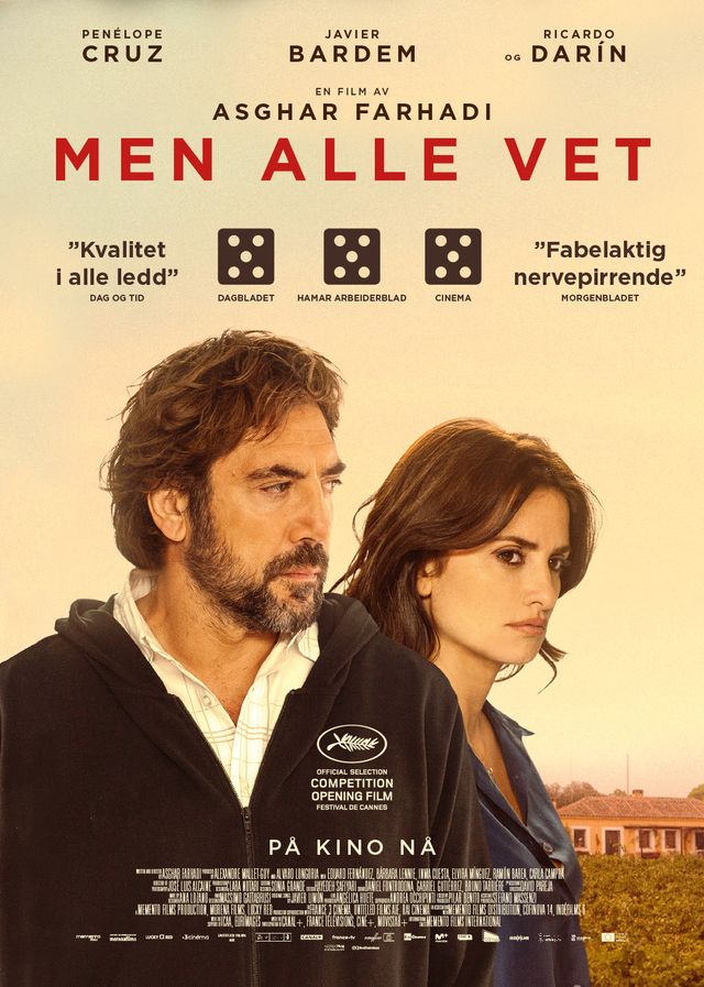 Penélope Cruz og Javier Bardem i Everybody knows