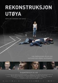 Plakat for 'Rekonstruksjon Utøya'