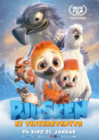 Plakat for 'Pjusken - Et vintereventyr'