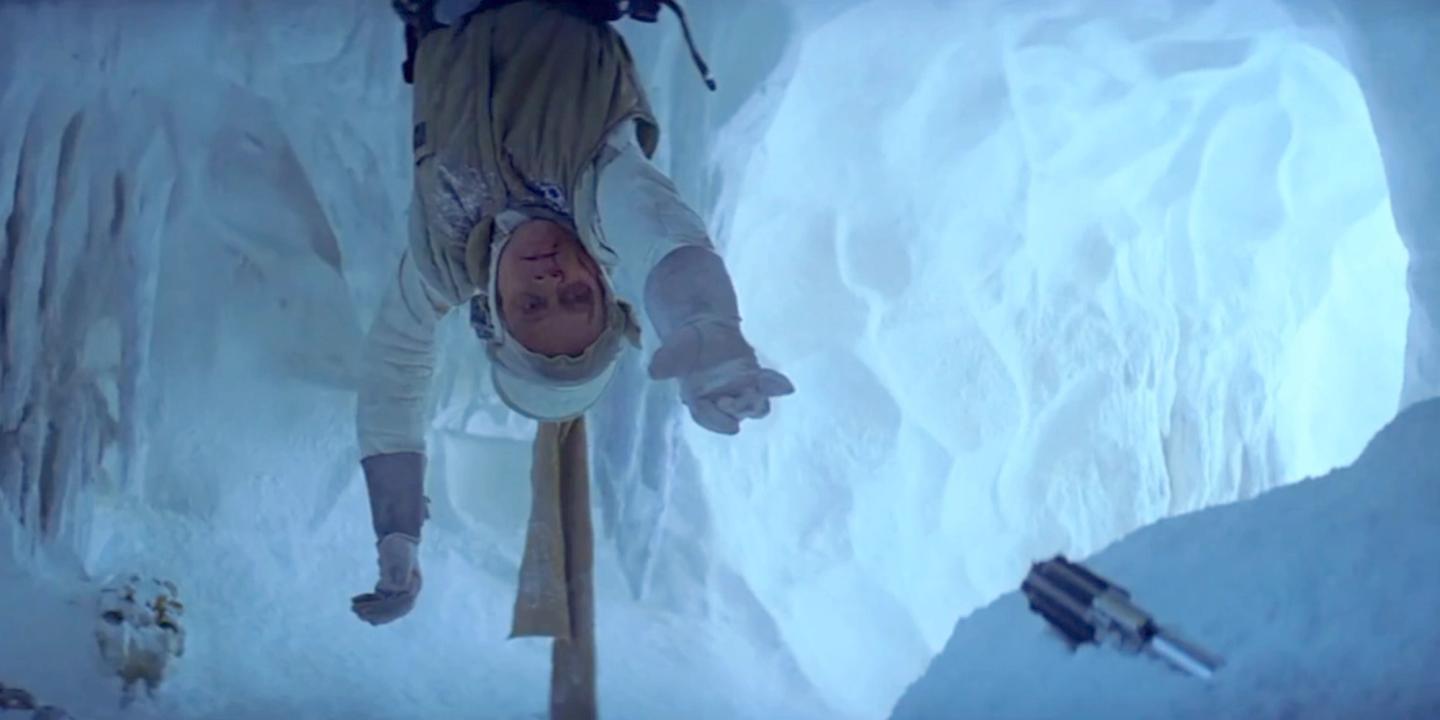Mark Hamill som Luke Skywalker i Star Wars: The Empire Strikes Back
