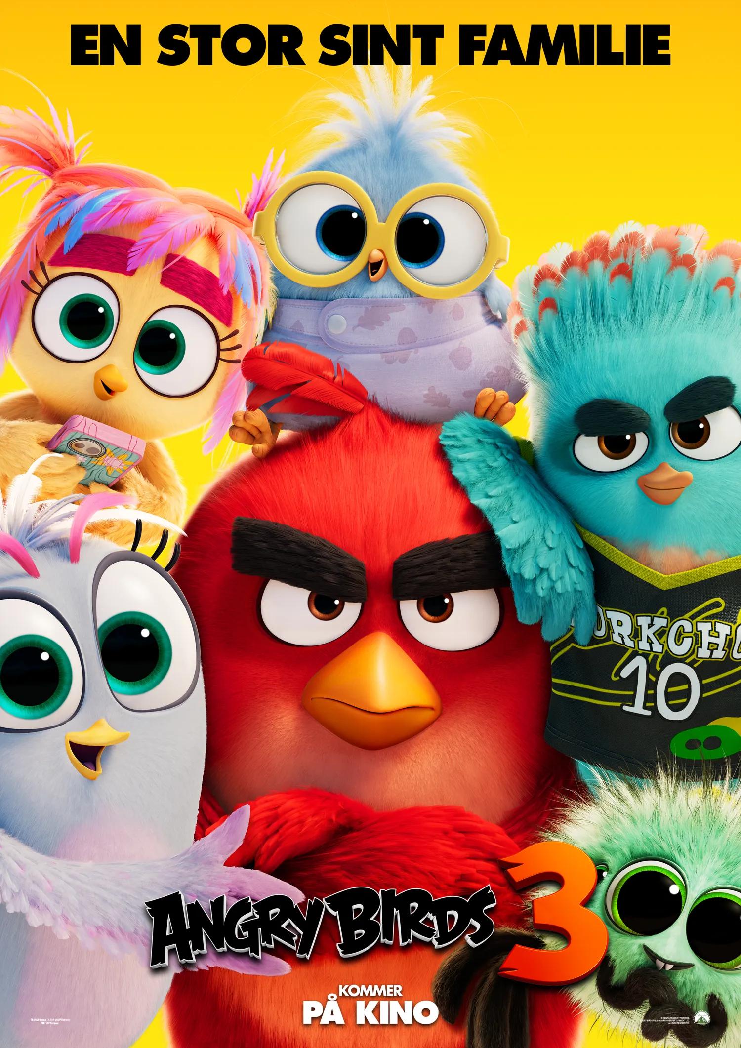 Plakat for The Angry Birds Movie 3