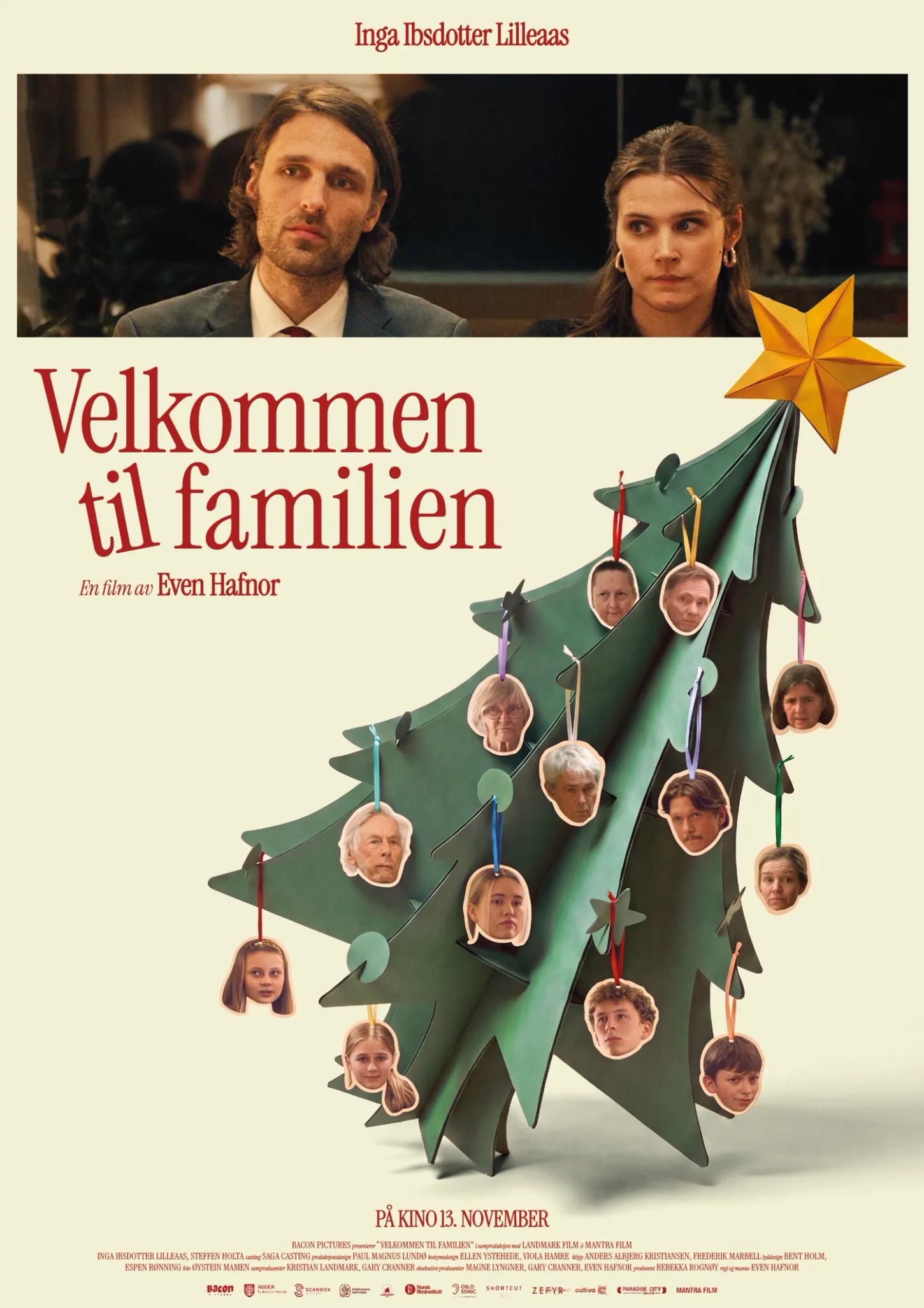 Plakat for 'Velkommen til familien'
