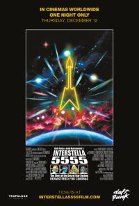 Plakat for 'Daft Punk & Leiji Matsumoto: Interstella 5555'