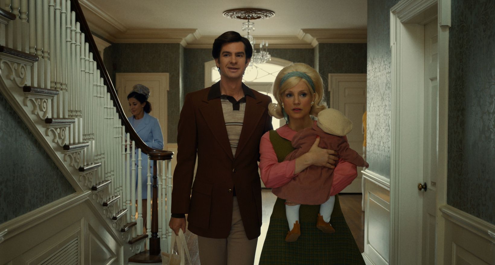 Andrew Garfield og Jessica Chastain i The Eyes of Tammy Faye