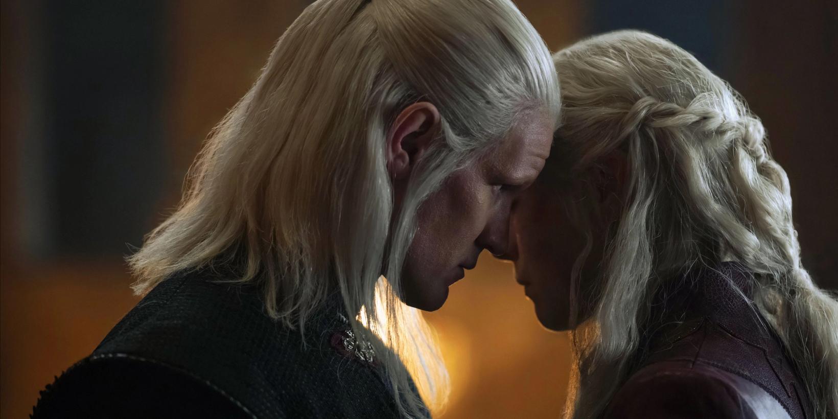 Matt Smith og Emma D'Arcy i House of the Dragon sesong 2