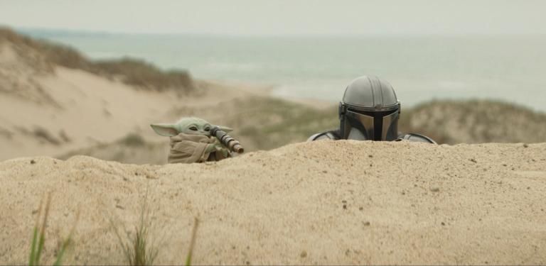 Bilde fra 'The Mandalorian and Grogu'