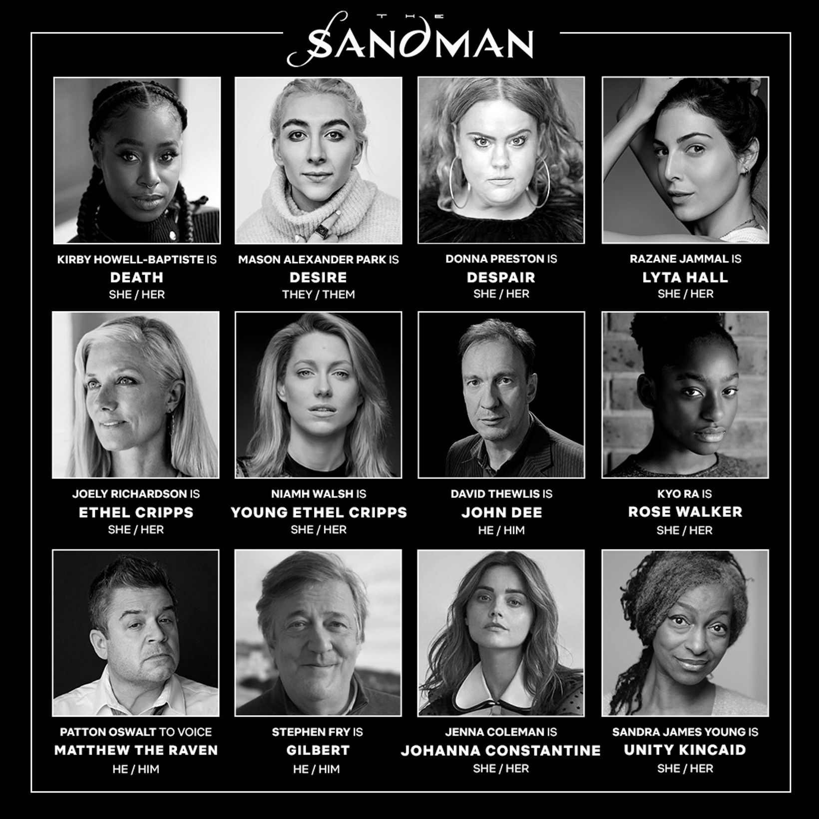 The Sandman-casting