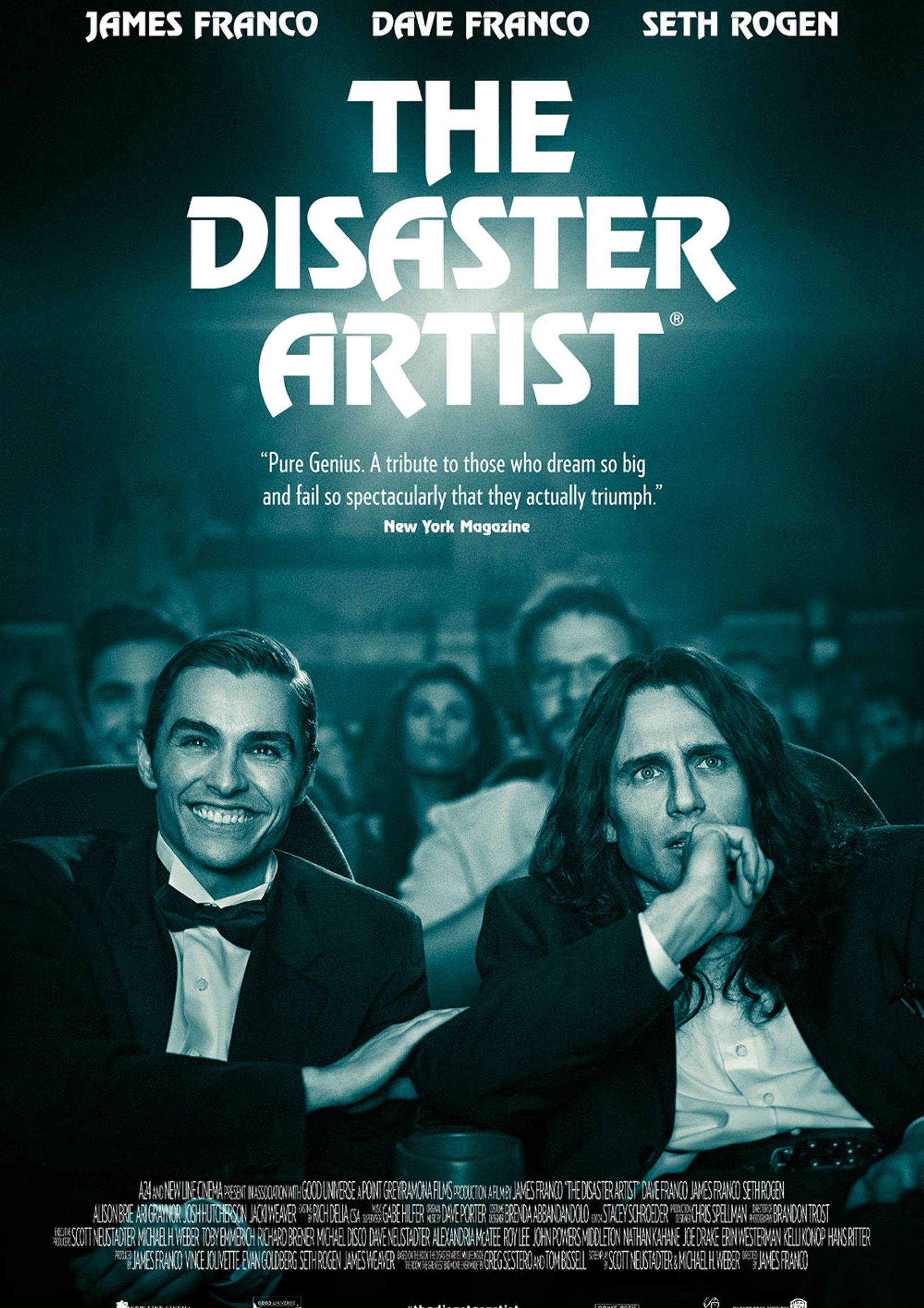 Plakat for 'The Disaster Artist'