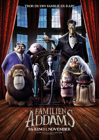Plakat for 'Familien Addams'