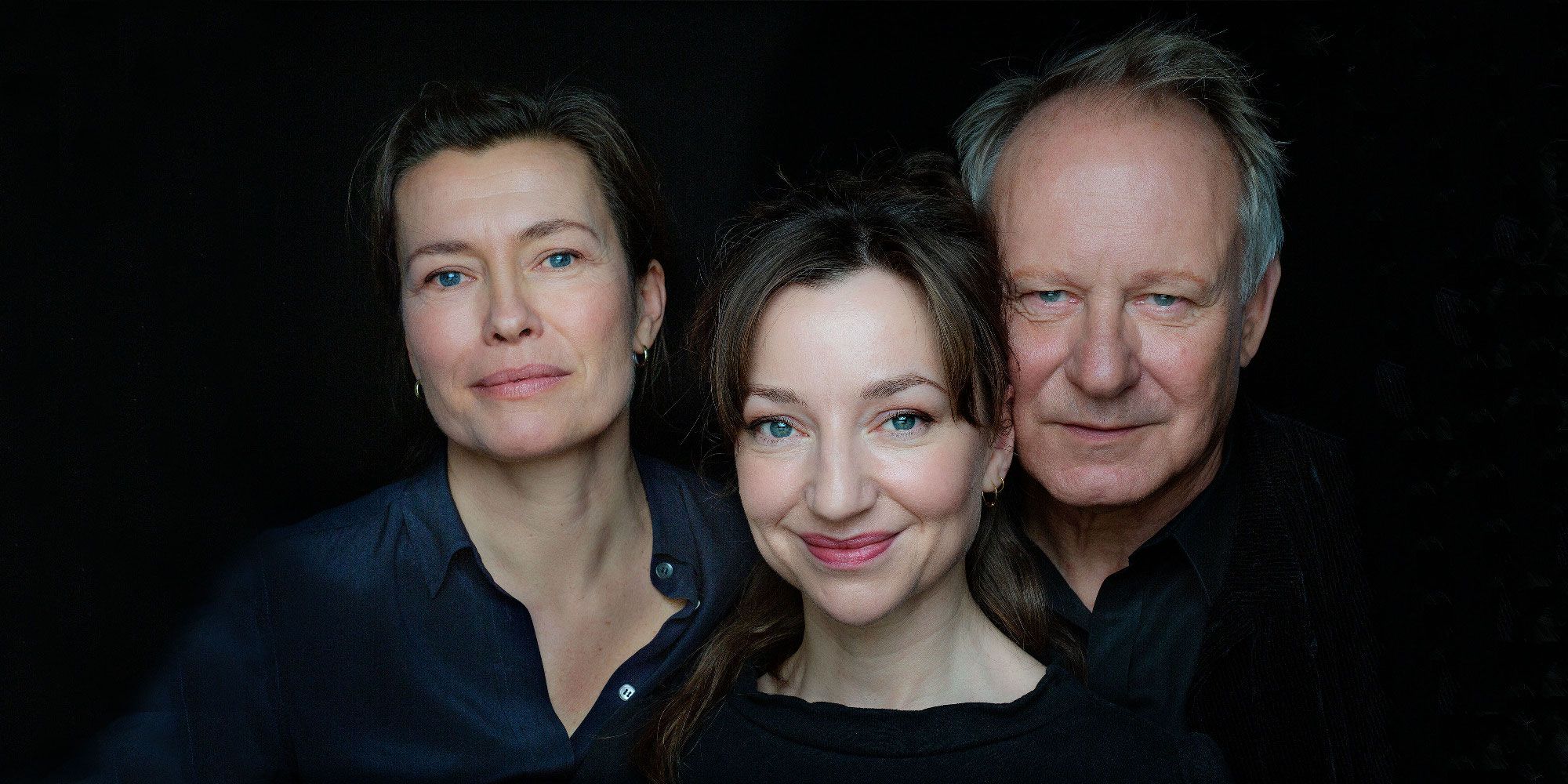 Maria Sødahl, Andrea Bræin Hovig og Stellan Skarsgård i Håp