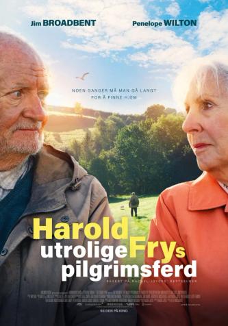 Plakat for 'Harold Frys utrolige pilgrimsferd '