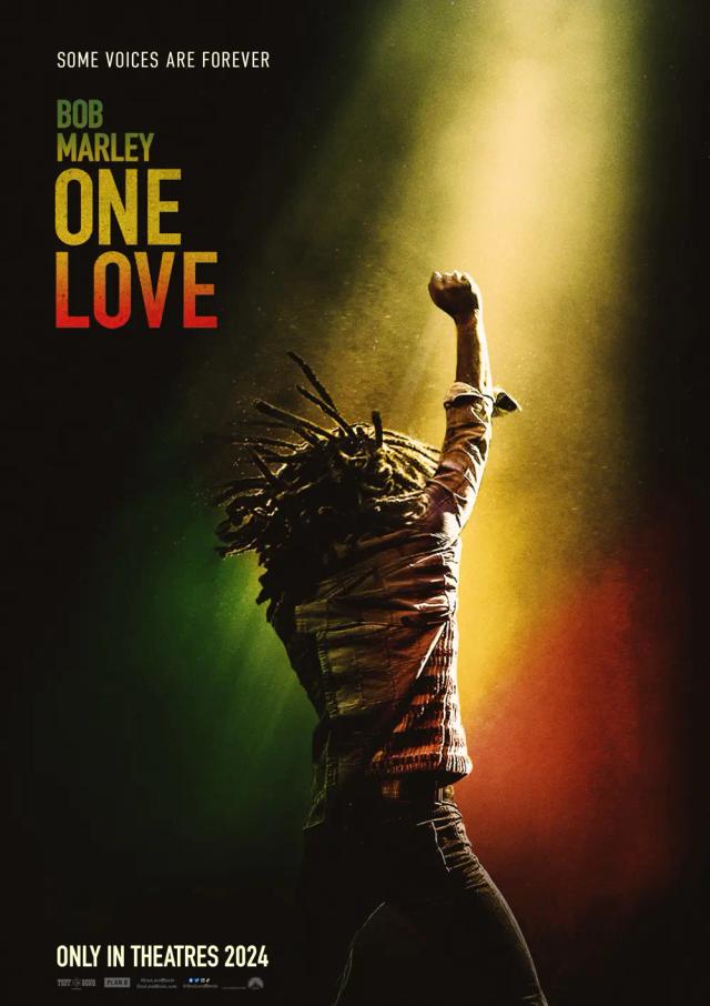 Plakat for 'Bob Marley: One Love'