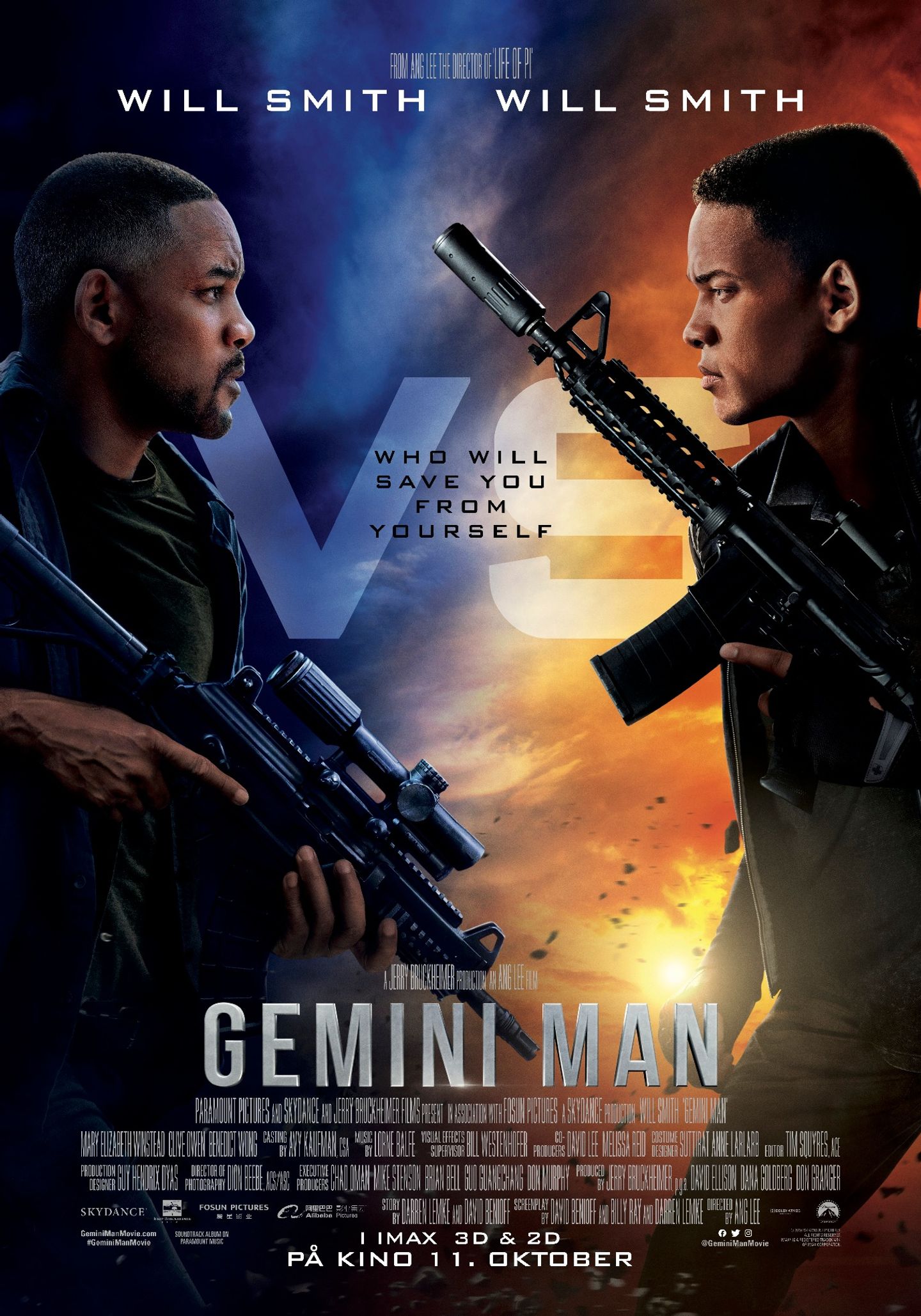 Plakat for 'Gemini Man'