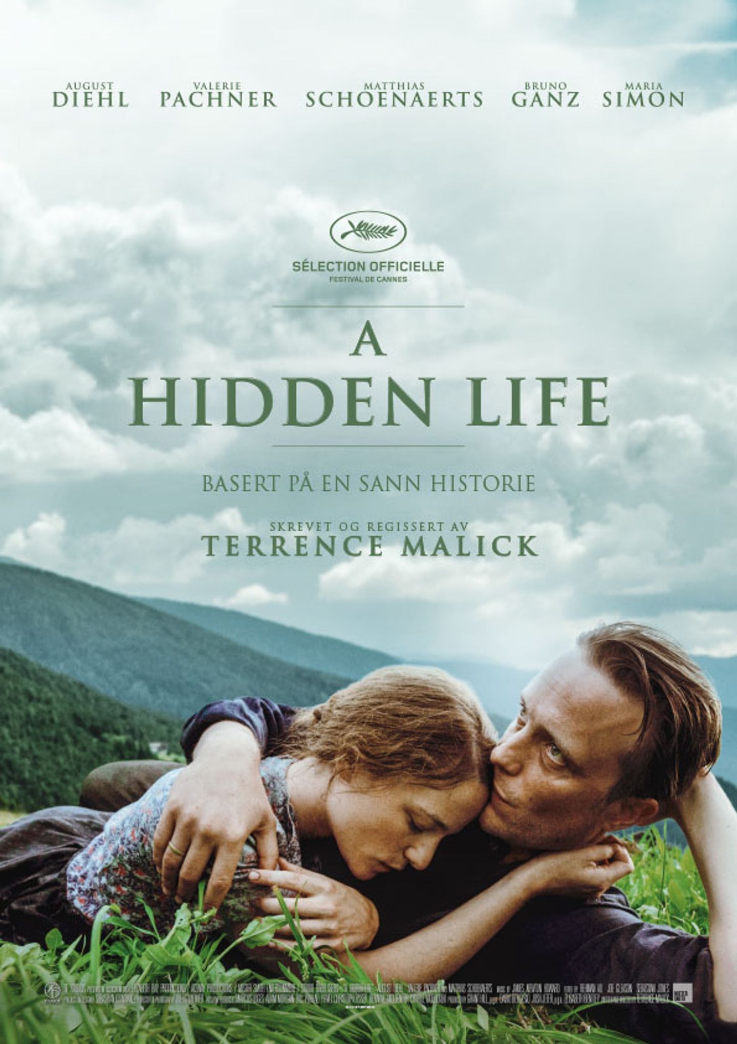 Plakat for 'A Hidden Life'