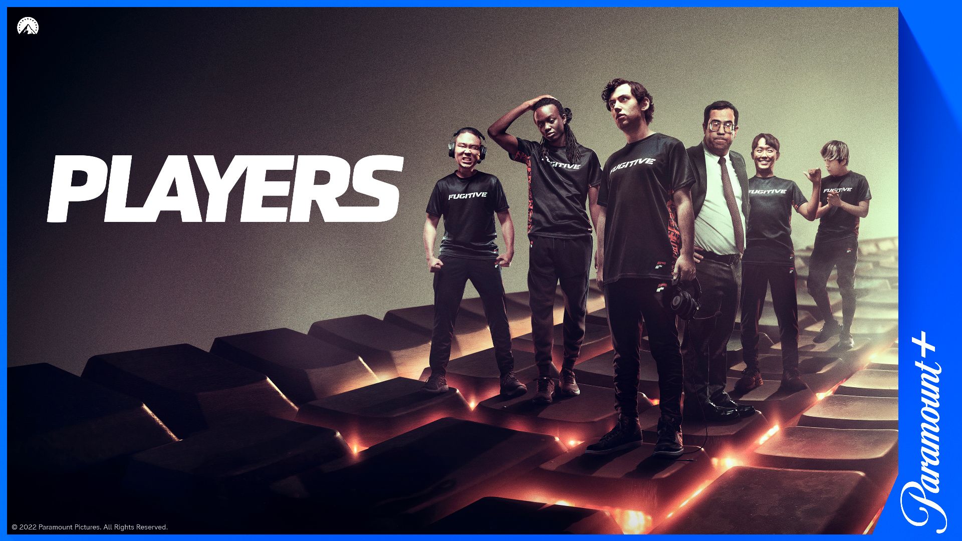 Players, med Paramount+-logo og legal line