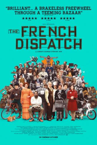 Plakat for 'The French Dispatch'