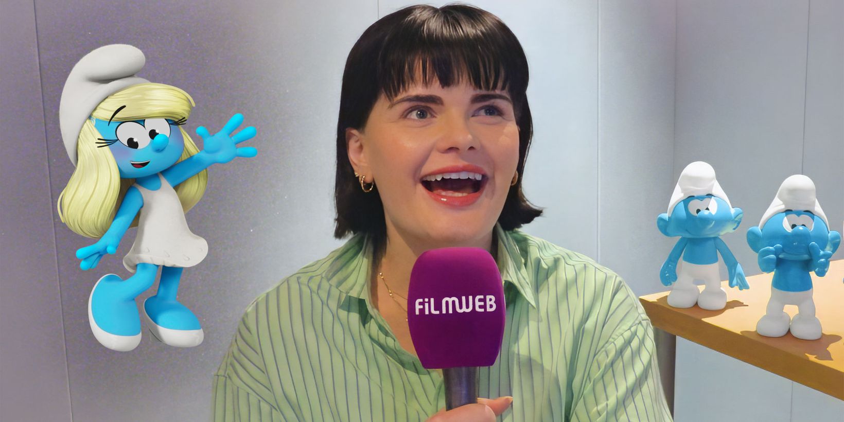 Ulrikke Brandstorp har stemmen til Smurfeline i Smurfene-filmen