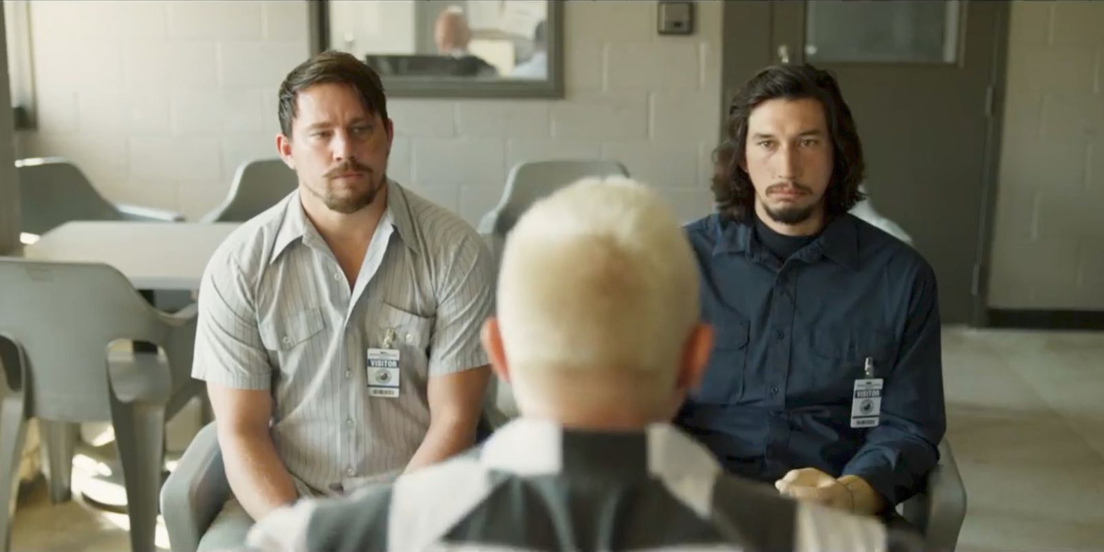 Channing Tatum og Adam Driver i Logan Lucky