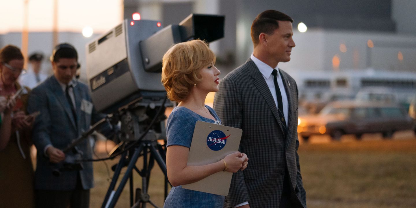 Scarlett Johansson og Channing Tatum i Fly Me to the Moon