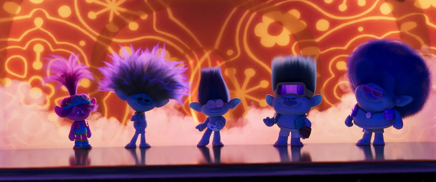 a group of cartoon characters