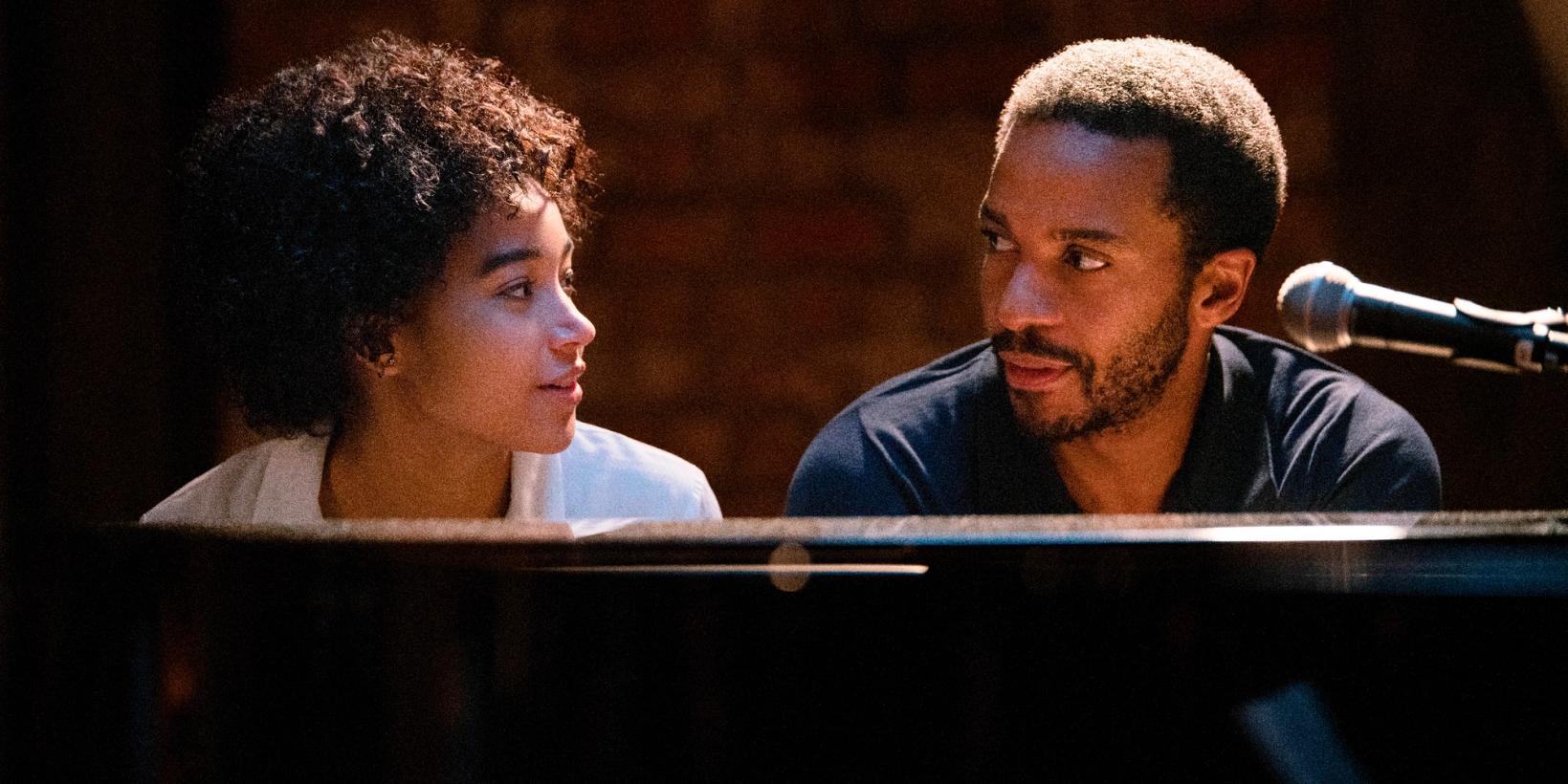Amandla Stenberg og André Holland i The Eddy