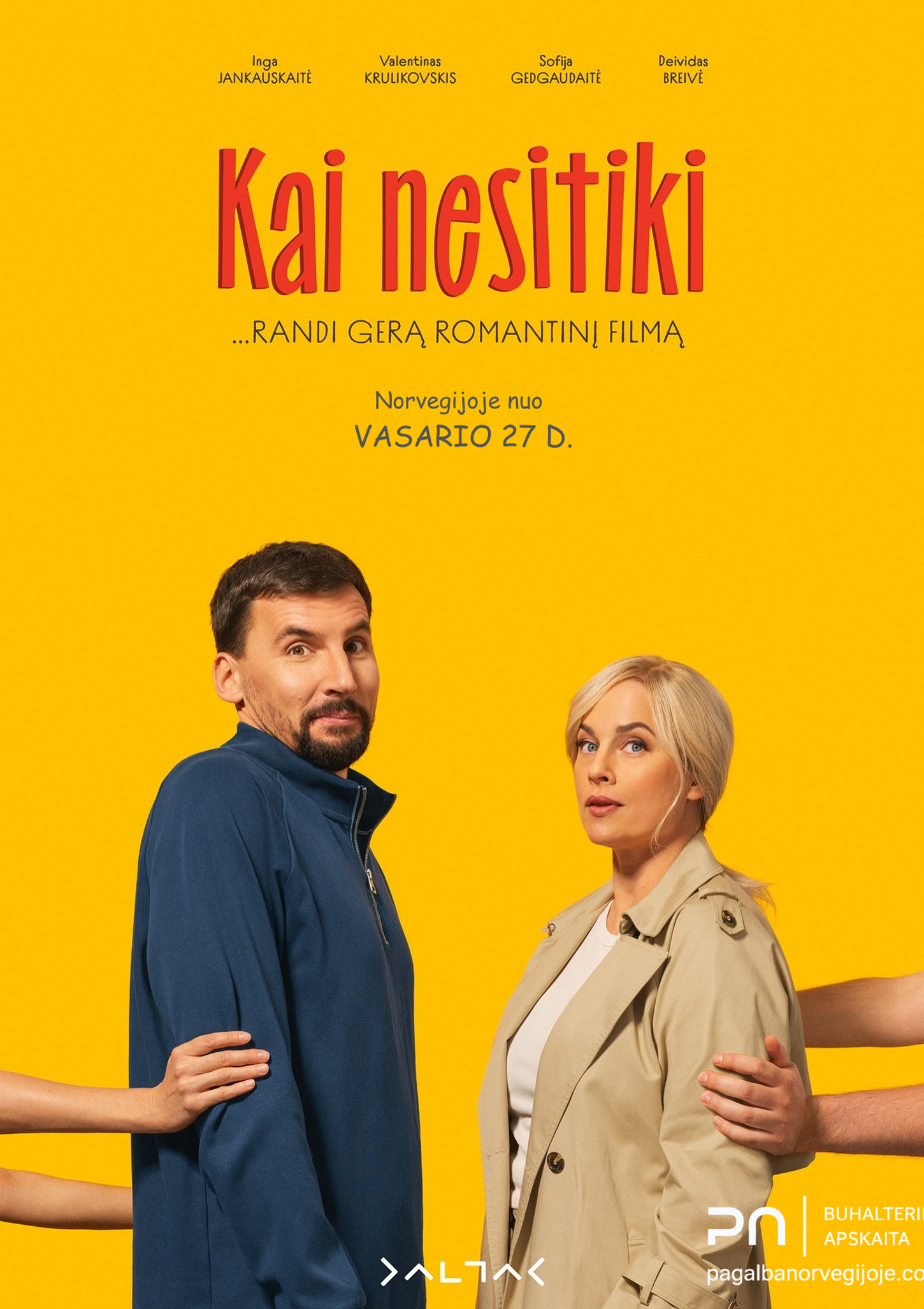 Plakat for 'Kai nesitiki'