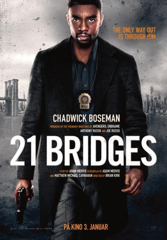 Plakat for '21 Bridges'