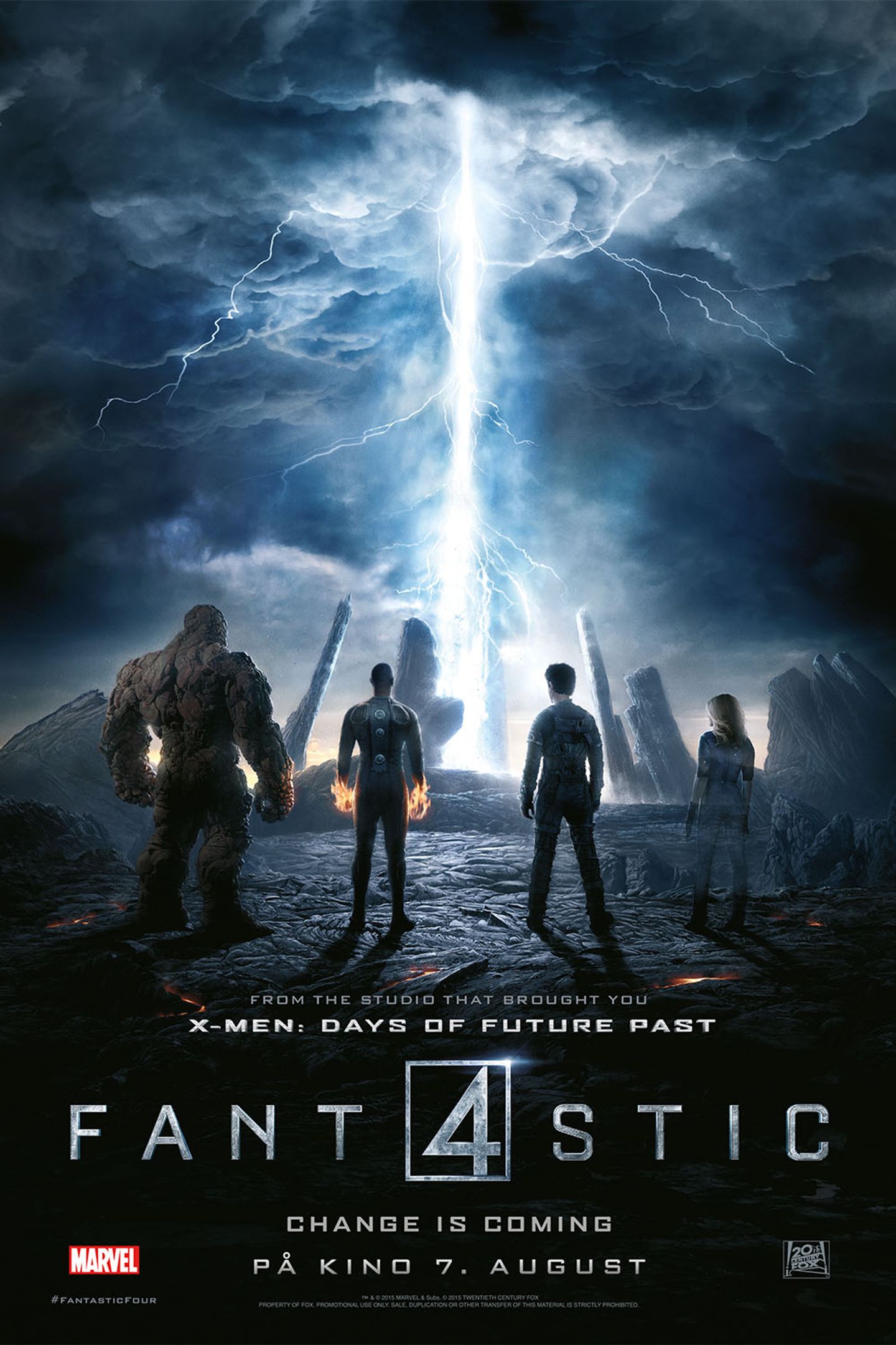 Plakat for 'Fantastic Four'