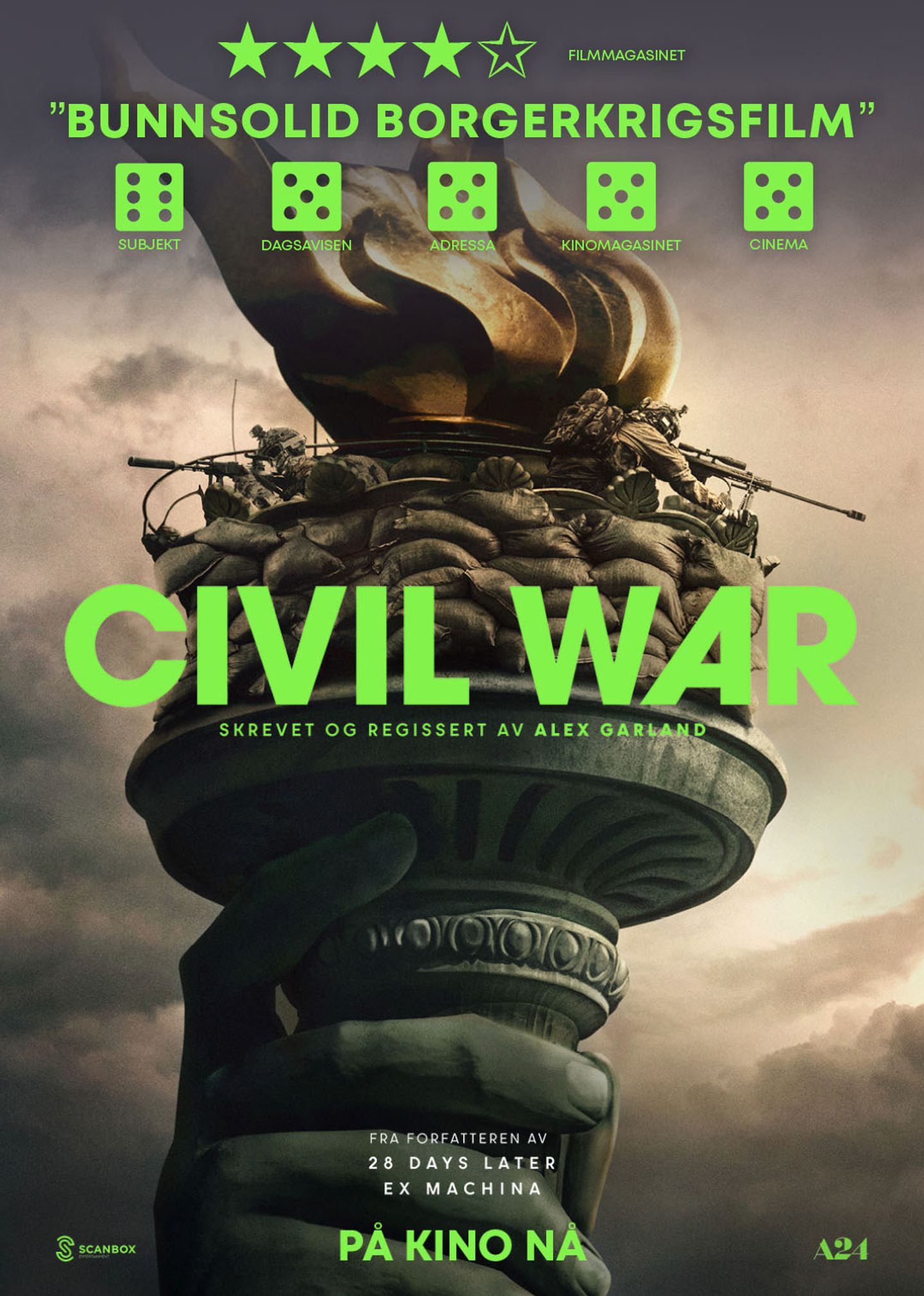 Plakat for 'Civil War'