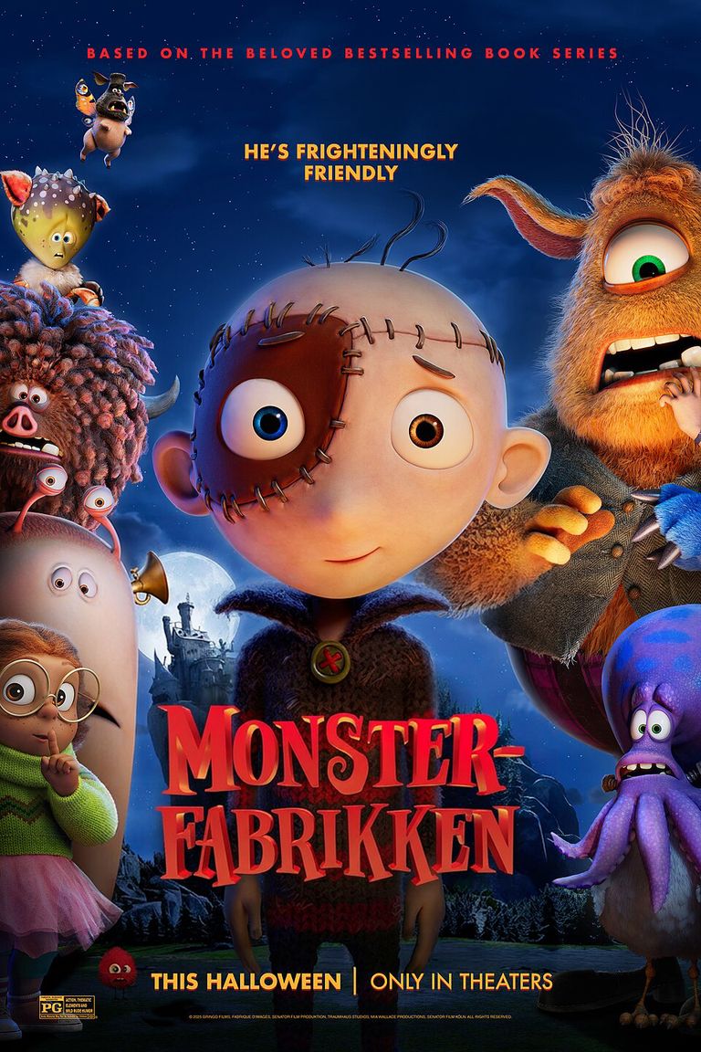 Plakat for 'Monsterfabrikken'