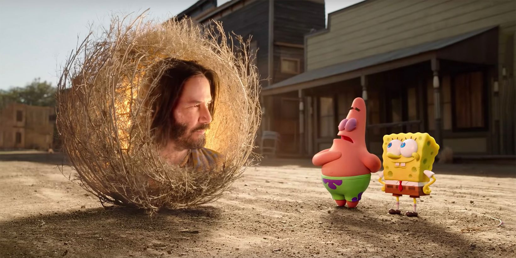 Keanu Reeves i Svampebob: Svamp på rømmen