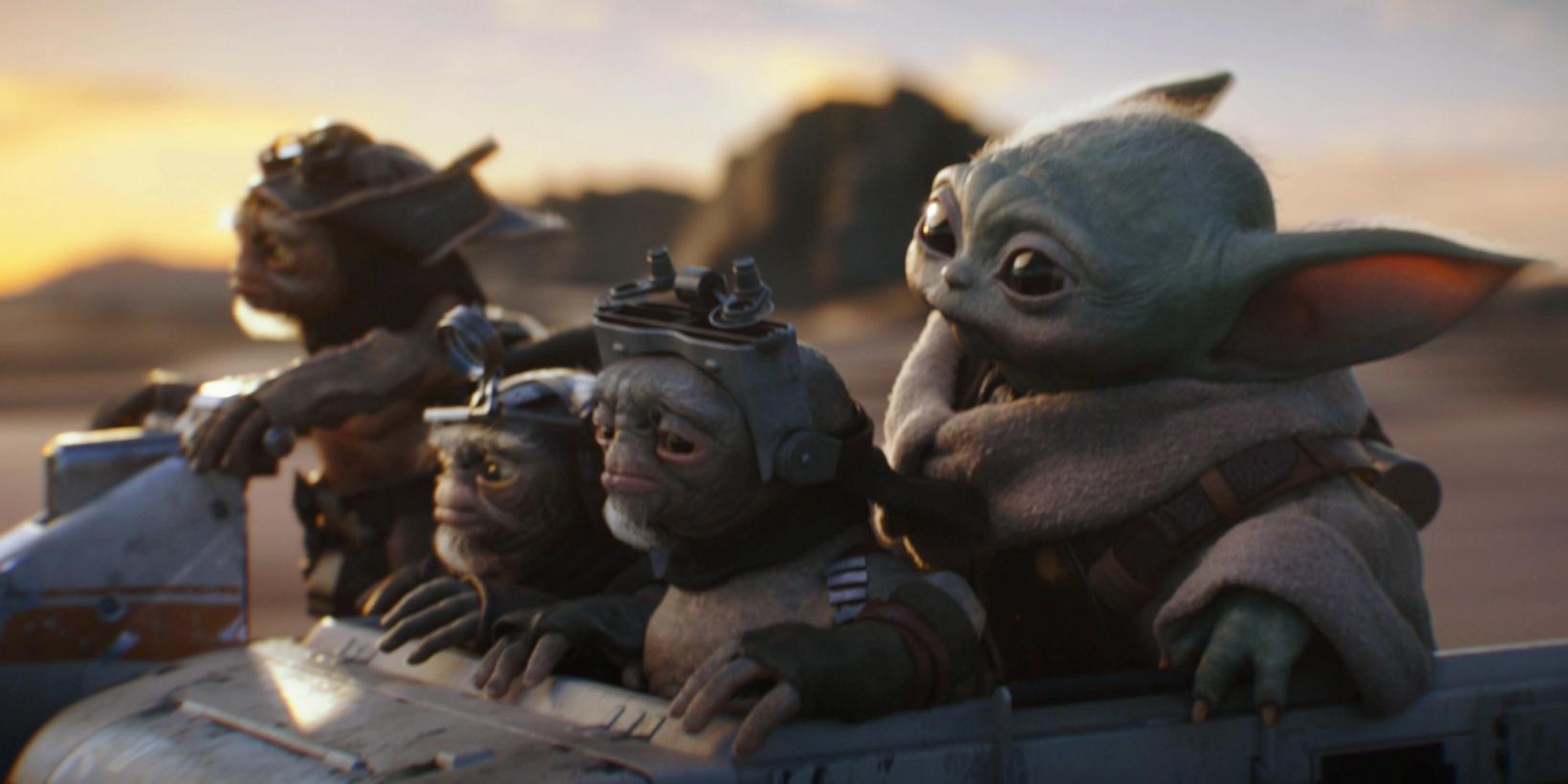 Stillbilde fra The Mandalorian and Grogu