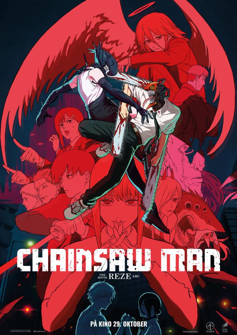 Plakat for 'Chainsaw Man - The Movie: Reze Arc'