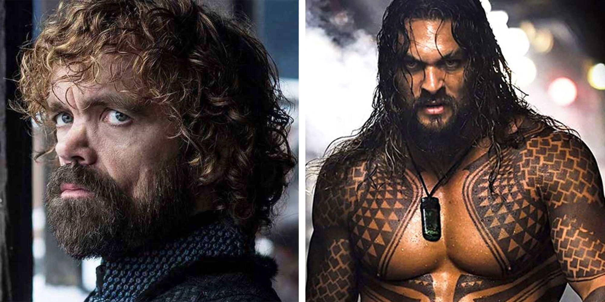 Peter Dinklage og Jason Momoa