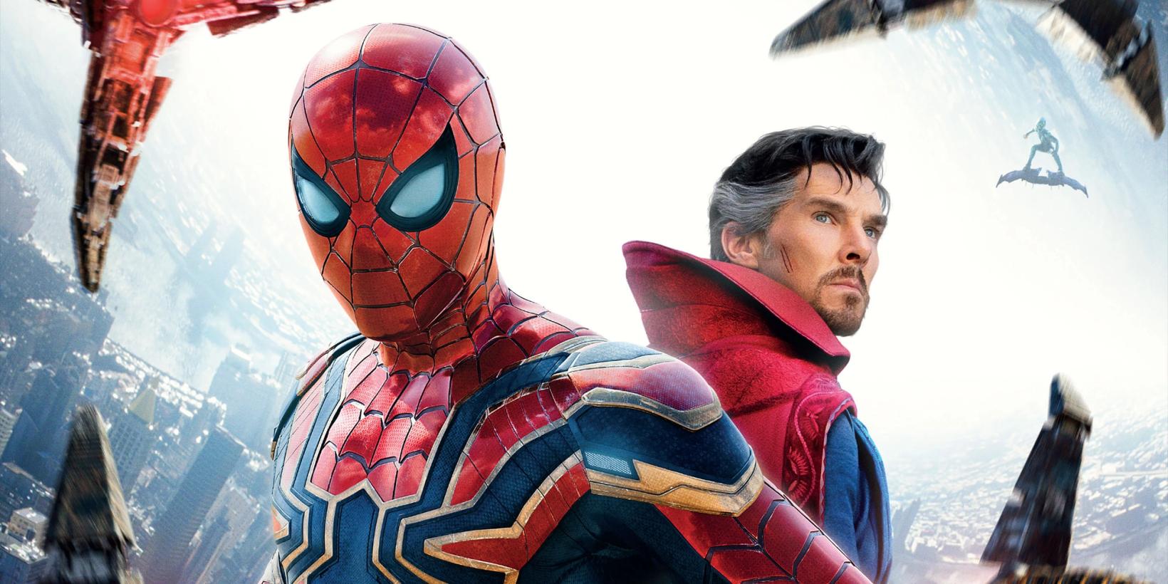Tom Holland og Benedict Cumberbatch i Spider-Man: No Way Home