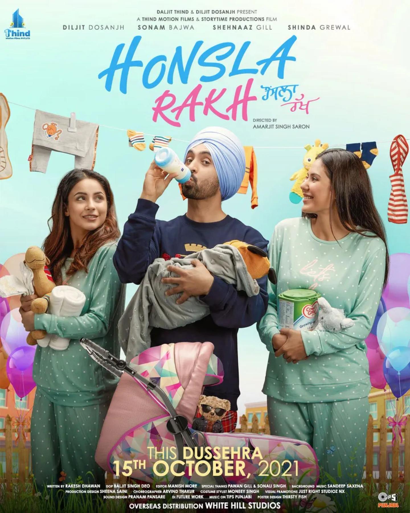 Plakat for 'Honsla Rakh - Stay Calm'