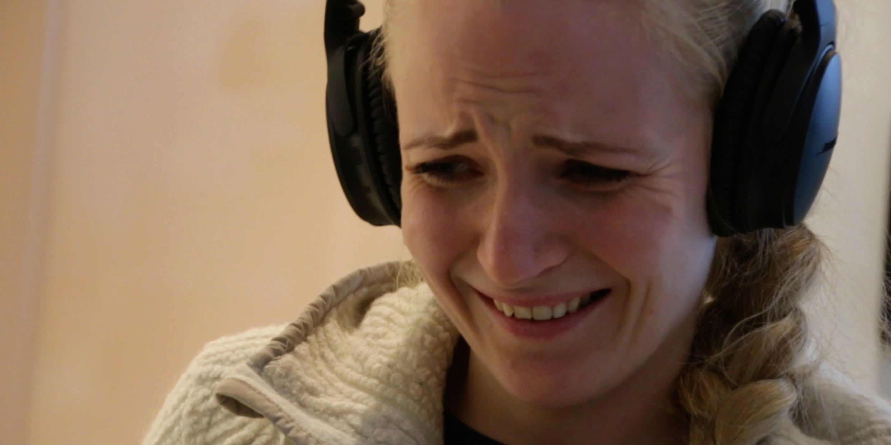 Slik så det ut da vi viste klipp fra skrekkfilmen "Lyst"