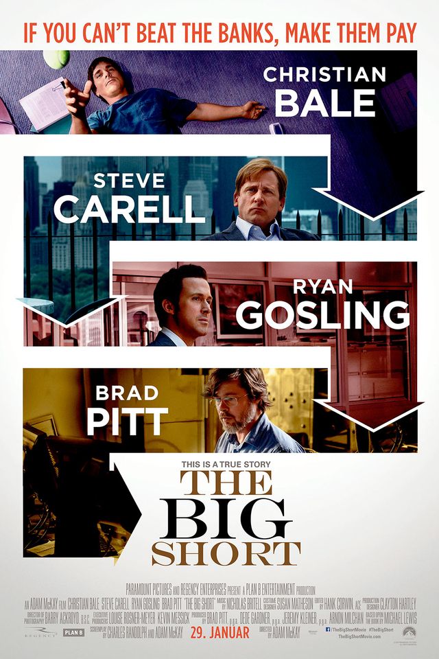 Steve Carell og Ryan Gosling i The Big Short