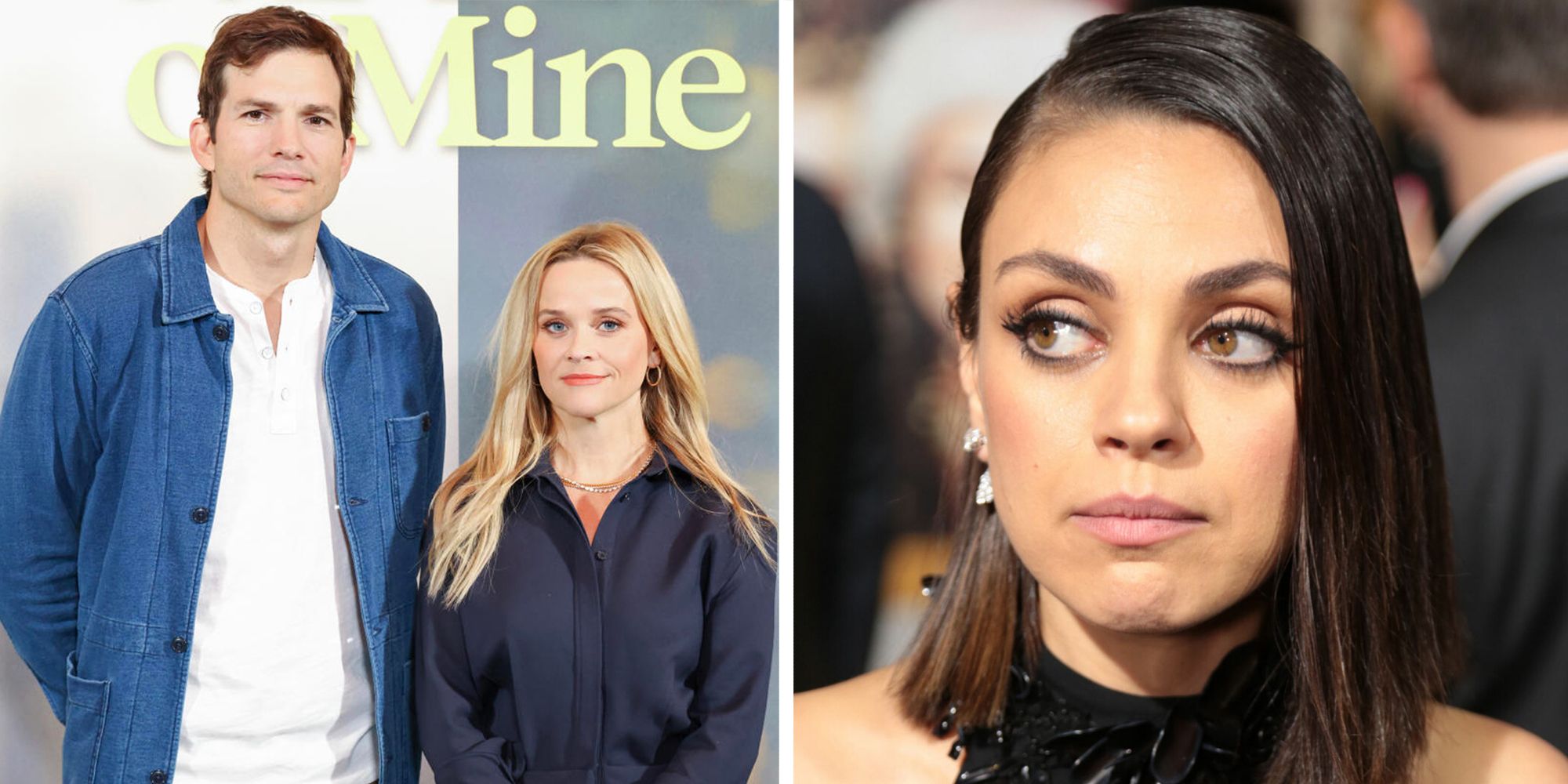 Ashton Kutcher, Reese Witherspoon og Mila Kunis