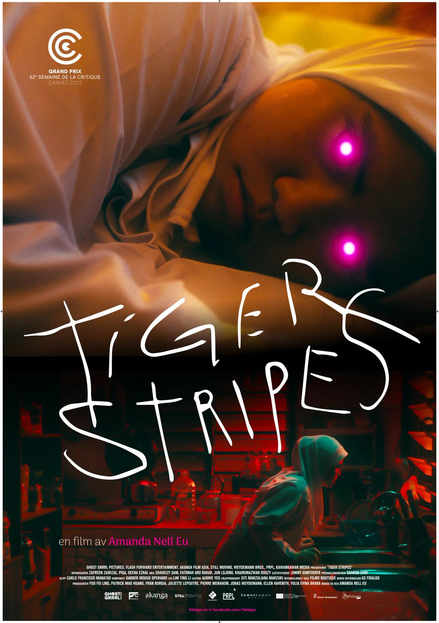 Plakat for 'Tiger Stripes'