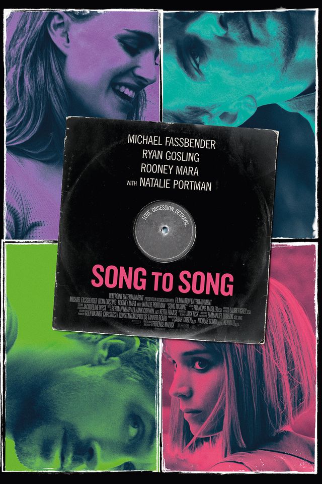 Ryan Gosling og Michael Fassbender i Song to Song