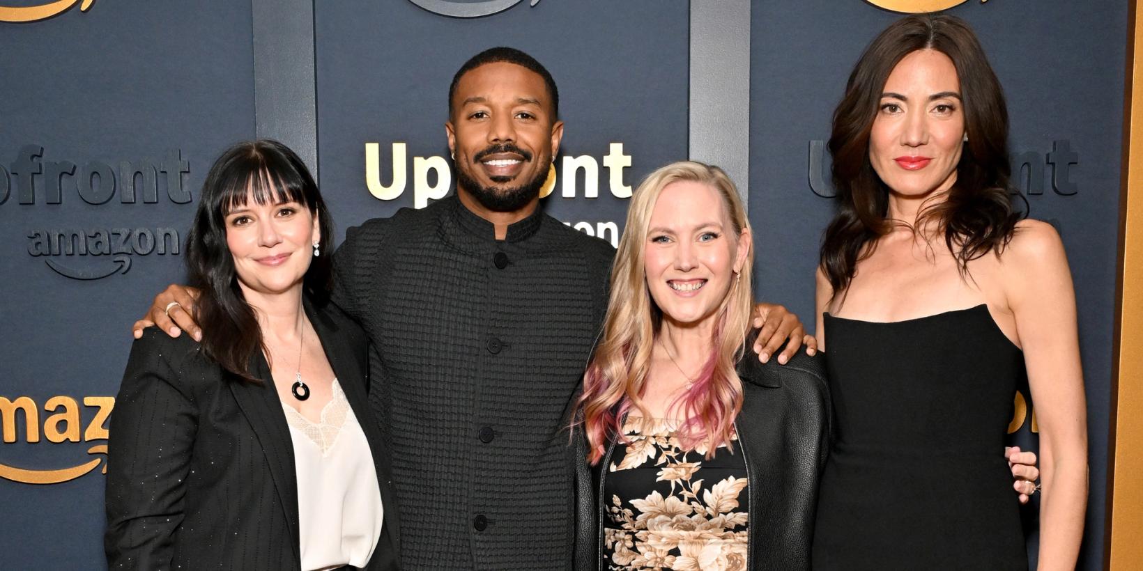 Meredith Averill, Michael B. Jordan, Rebecca Yarros og Lisa Joy lager Fourth Wing-serie