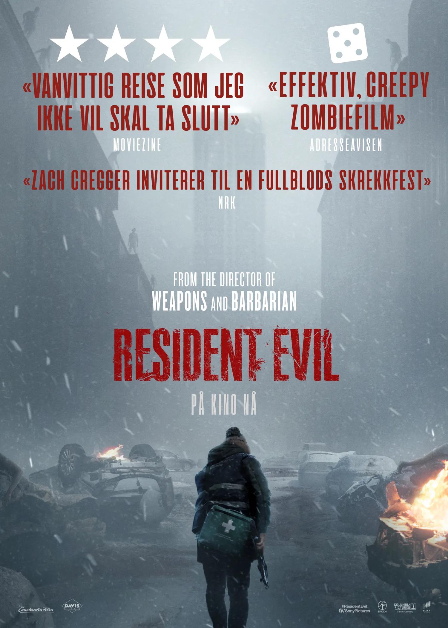 Plakat for 'Resident Evil'