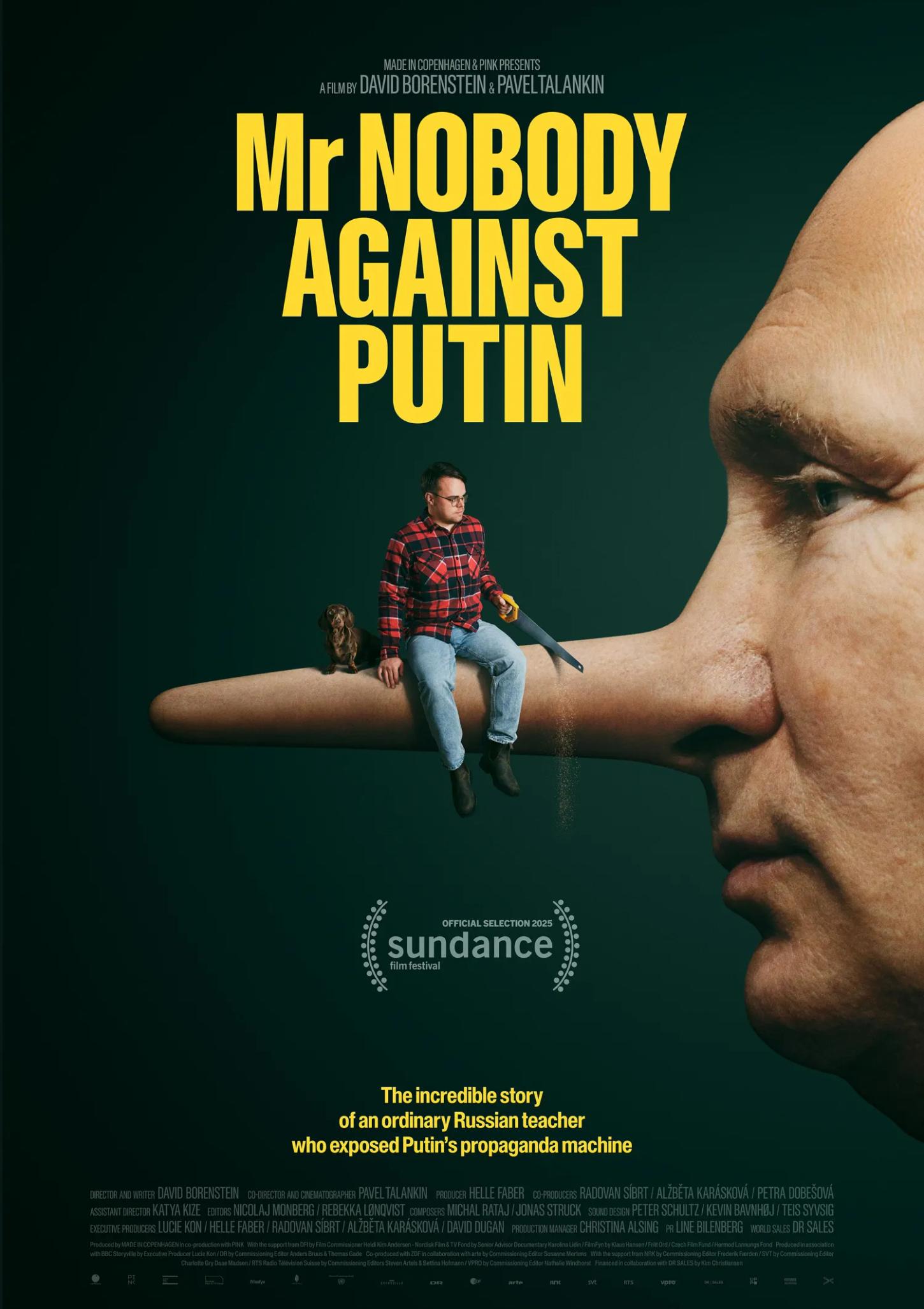 Plakat for 'Mr. Nobody Against Putin'