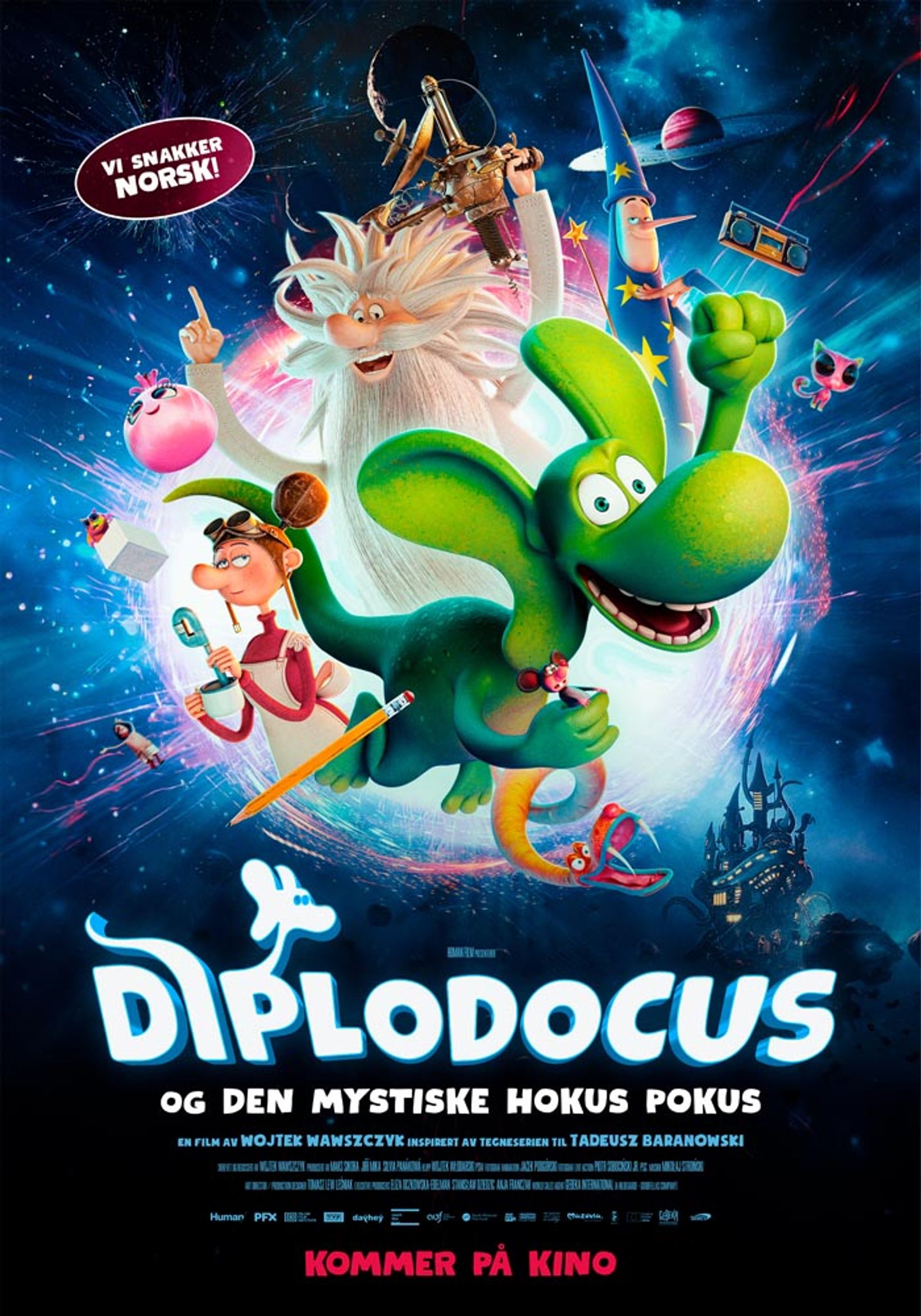 Diplodocus og den magiske hokus pokus
